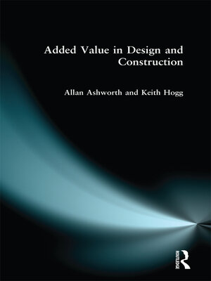 cover image of Added Value in Design and Construction